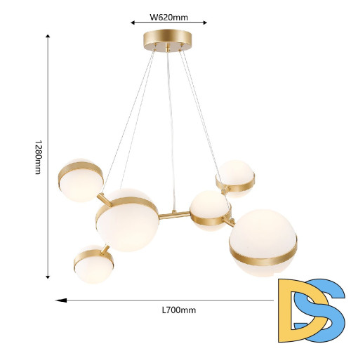 Подвесная люстра Favourite Asterismo 4448-6P