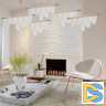 Подвесной светильник Crystal Lux VALENTIN SP22W LED GOLD