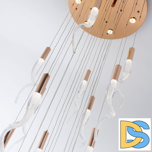 Каскадная люстра Modestyle MS.89135.21 GD
