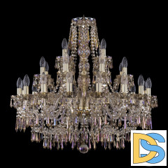 Подвесная люстра Bohemia Ivele Crystal 1403/16+8+4/300 G M801