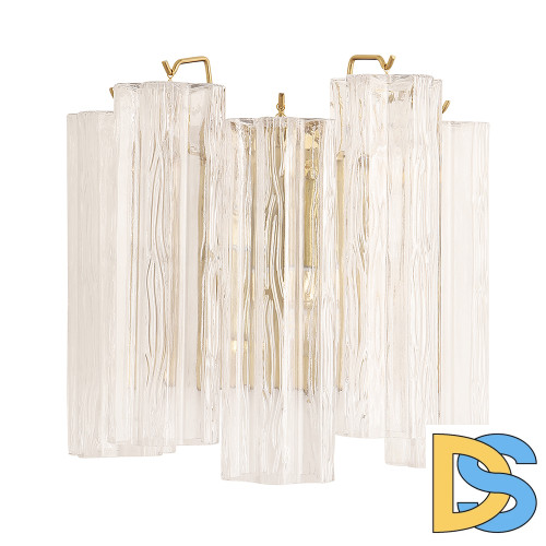 Настенный светильник Crystal Lux ROSE AP2 BRASS