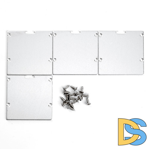 Заглушка без отверстия для профиля CAB269 (комплект 4шт) Feron LD368 48243