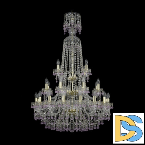 Подвесная люстра Bohemia Ivele Crystal 1410/16+8+4/300/XL-130/3d G V7010