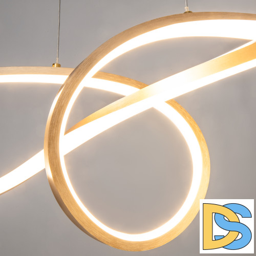 Подвесной светильник Maytoni Curve MOD156PL-L52G4K