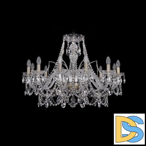 Подвесная люстра Bohemia Ivele Crystal 1411/12/300 Pa