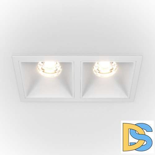 Встраиваемый светильник Maytoni Technical Alfa LED DL043-02-10W4K-D-SQ-W