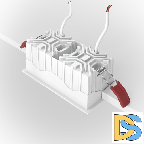 Встраиваемый светильник Maytoni Technical Alfa LED DL043-02-10W4K-D-SQ-W