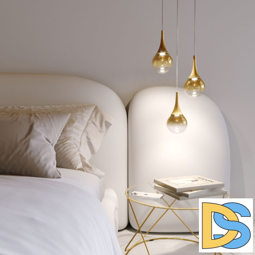 Подвесной светильник Eurosvet Adour 50256/1 LED золото a063856