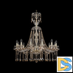 Подвесная люстра Bohemia Ivele Crystal 1413/12/300/XL-91 G R721