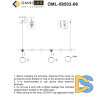 Подвесная люстра Omnilux Nembro OML-59503-06