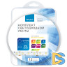 Комплект светодиодной ленты Apeyron 12В 7.2Вт/м smd 5050 30 д/м IP65 5м 3000K (блок, коннектор) 10-02