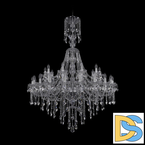 Подвесная люстра Bohemia Ivele Crystal 1415/20+10/400/XL-154 Ni