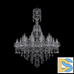 Подвесная люстра Bohemia Ivele Crystal 1415/20+10/400/XL-154 Ni