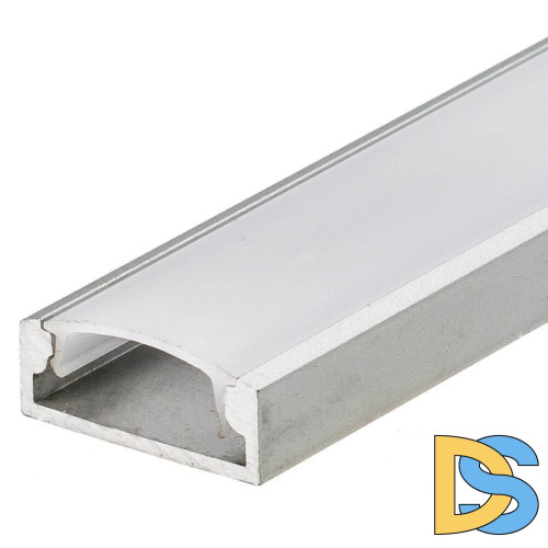 Профиль с экраном Arlight ALU-WIDE-H8-2000 ANOD+FROST 014852