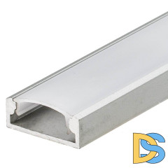 Профиль с экраном Arlight ALU-WIDE-H8-2000 ANOD+FROST 014852