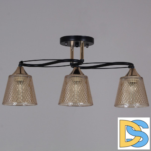 Потолочный светильник Reluce 06087-0.3-03 BK+FG