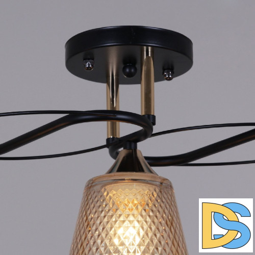 Потолочный светильник Reluce 06087-0.3-03 BK+FG