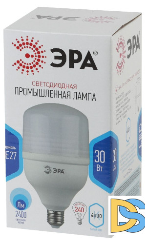 Лампа светодиодная Эра E27 30W 4000K LED POWER T100-30W-4000-E27 Б0027003