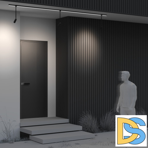 Уличный трековый светильник Maytoni Focus O-TR01-2-P-8WB3K