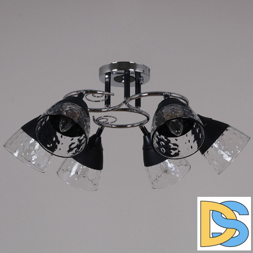 Потолочная люстра Reluce 70139-3.3-06 CR+BK