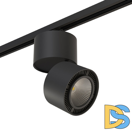 Трековый светильник Lightstar Track 1 black A1T213837 (592067+213837)
