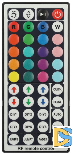 Контроллер с радио пультом Эра RGBController-12/24V-216/432W-IP20-RF Б0061112
