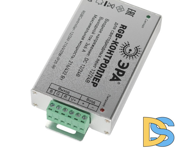 Контроллер с радио пультом Эра RGBController-12/24V-216/432W-IP20-RF Б0061112