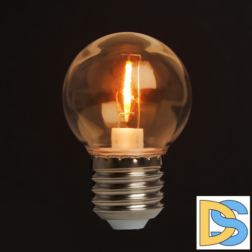 Лампа светодиодная Feron LB-383 E27 2W оранжевый 48932