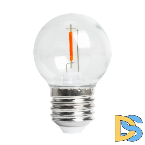 Лампа светодиодная Feron LB-383 E27 2W оранжевый 48932