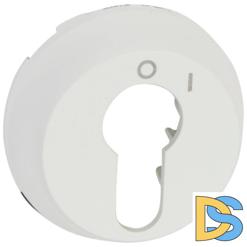 Лицевая панель Legrand Celiane выключателя с ключом 2-позиционный белая 068009