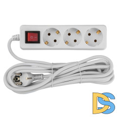 Удлинитель бытовой General GES-10-3x075-3-5m-S 470021