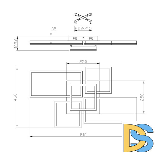Потолочная люстра Escada Arcade 10225/5LED