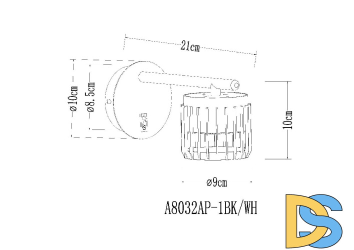 Спот Arte Lamp Atria A8032AP-1WH