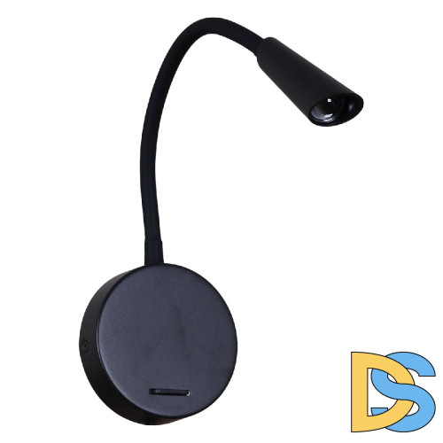 Гибкое бра Reluce 86204-9.2-001MN LED5W BK