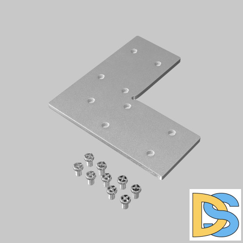 Соединитель угловой для шинопровода Maytoni Accessories for tracks Gravity TRA010CL-21