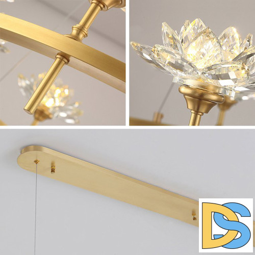 Подвесная люстра ImperiumLoft Lotos 140839-26