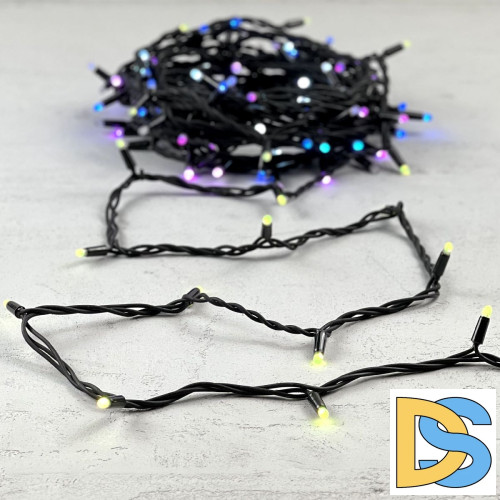 Гирлянда Нить Laitcom (LTC) AUG100CAP-21-1EPRGB