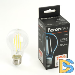 Светодиодная лампа Feron LB-1108 E27 8W 6400K 48894