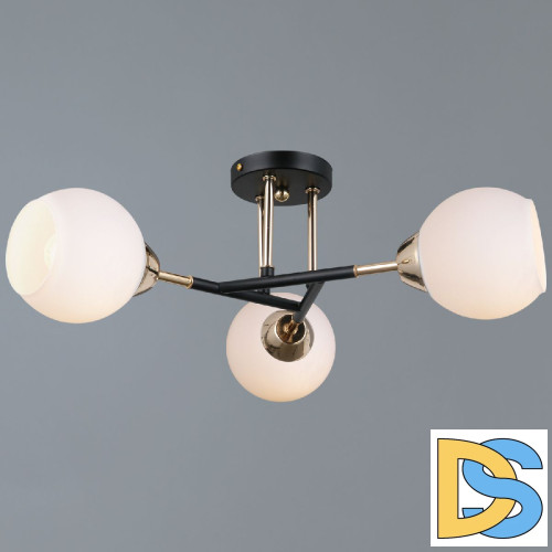 Потолочная люстра Illumico IL0689-3CSQ-24 BK FGD LIBRA