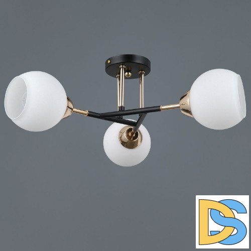 Потолочная люстра Illumico IL0689-3CSQ-24 BK FGD LIBRA