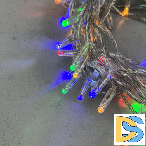 Гирлянда Нить с колпачком Laitcom (LTC) PST100BLWCAP-10-2M