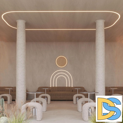 Профиль Arlight FANTOM-BENT-W23-SIDE-2000 ANOD 040331(1)