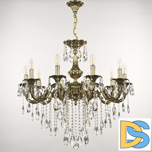 Подвесная люстра Bohemia Ivele Crystal AL79101/10/250 B GB