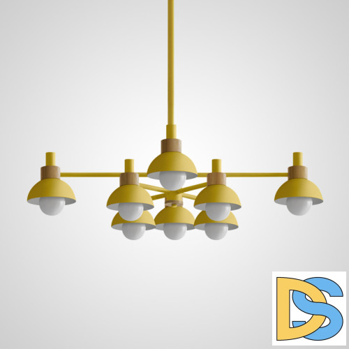 Люстра на штанге ImperiumLoft Fanta 101568-26