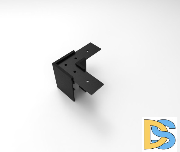 Коннектор Elvan T-40x40-N-BK