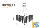 Подвесная люстра Divinare Salice 3133/01 SP-10