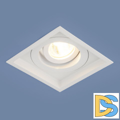 Встраиваемый светильник Elektrostandard 1071/1 MR16 WH белый 4690389097942