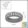 Потолочная люстра Odeon Light Version 5071/60CL