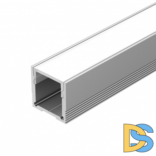 Алюминиевый профиль с экраном Arlight SL-Slim20-H20-2000 Anod+Opal 036836