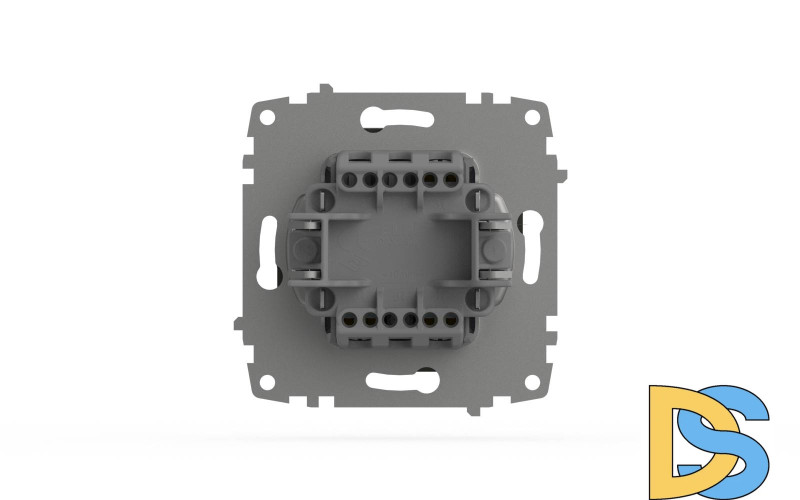 Выключатель двухклавишный ELBI Zena Vega 609-011100-202